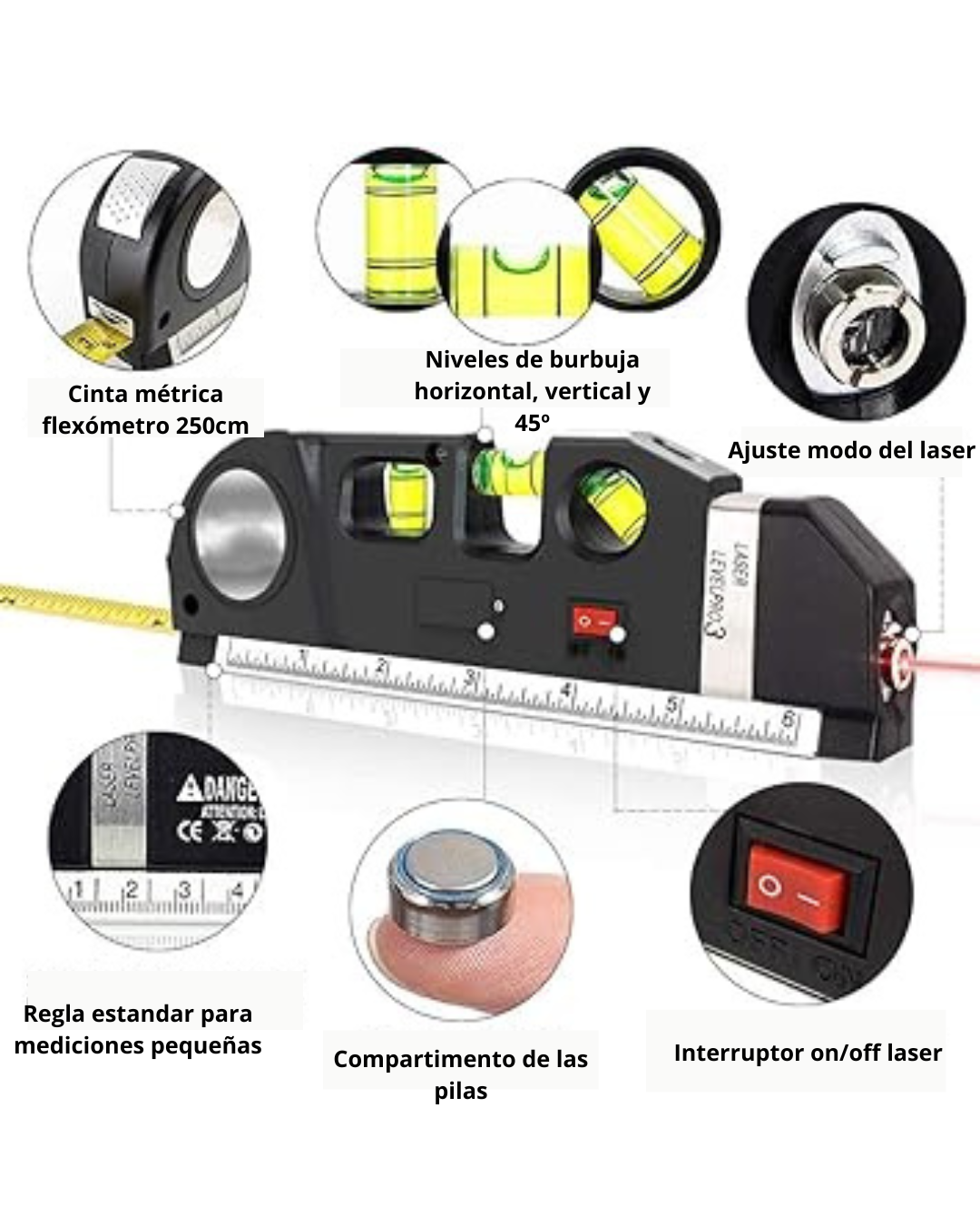 CTM®-Nivel laser multifuncional